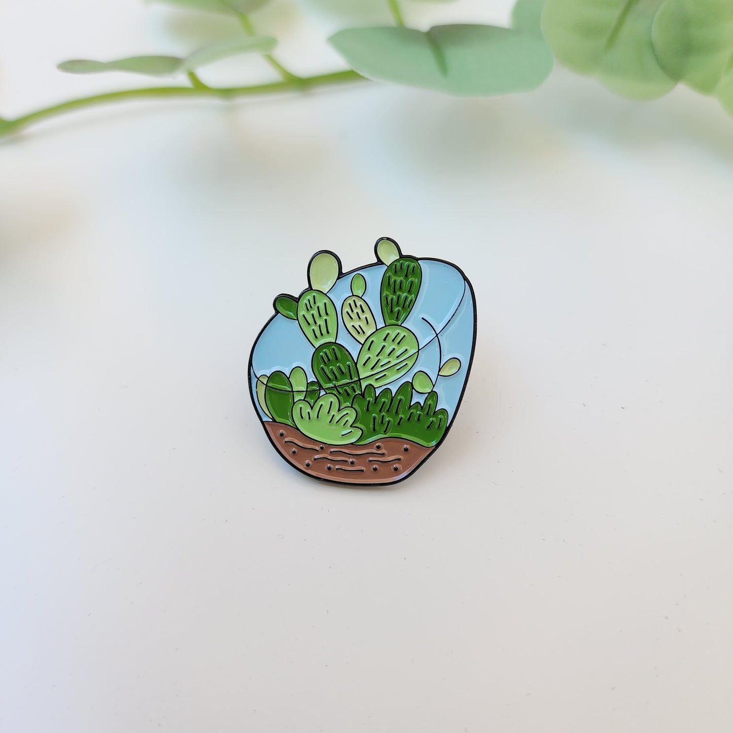 Pin Terrario Agua Su