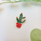 Pin Cactus Rojo