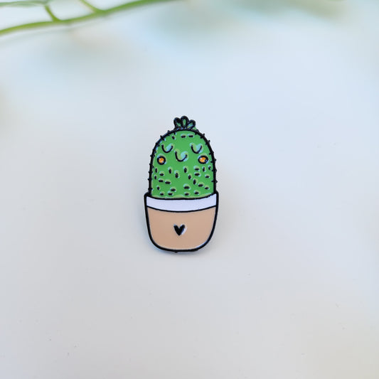 Pin Cactus Corazón