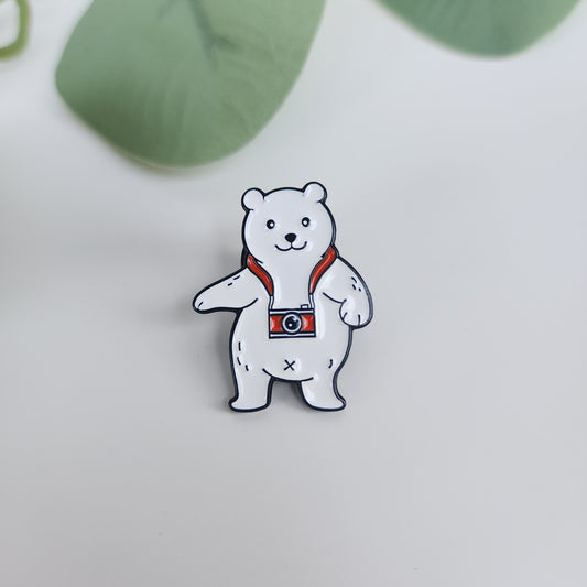 Pin Osito Camarografo
