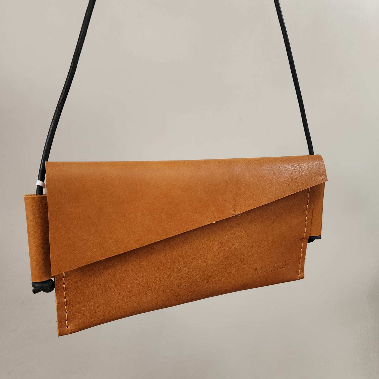 Crossbody de Piel Camel