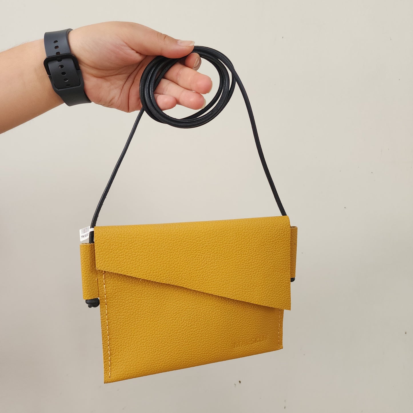 Crossbody de Piel Mostaza