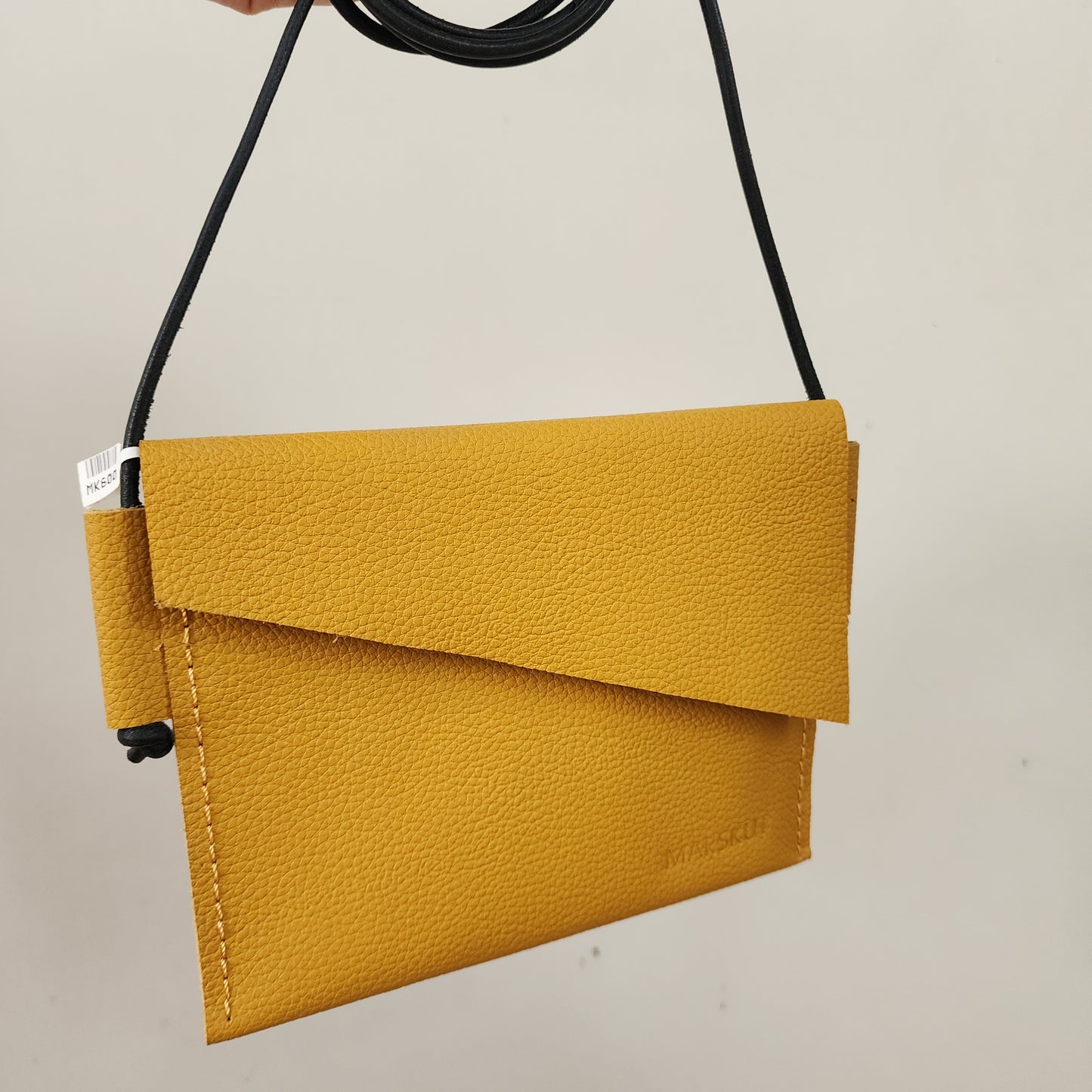 Crossbody de Piel Mostaza