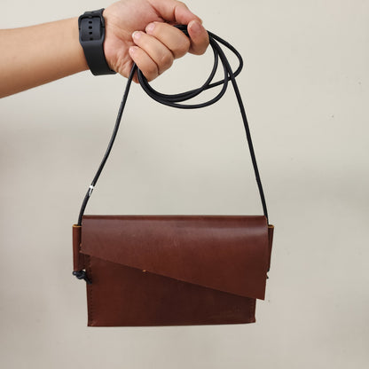 Crossbody de Piel Cafe