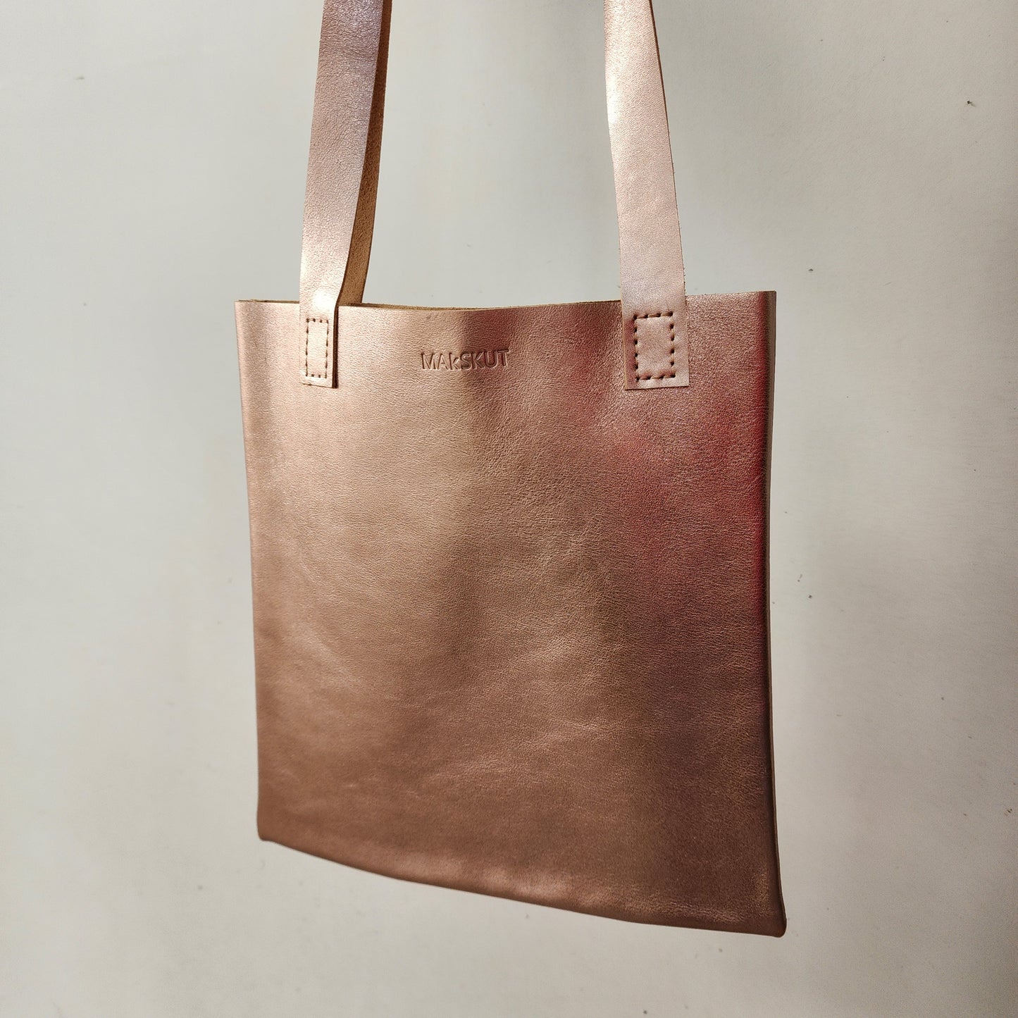 Tote de Piel Rose Gold Chica