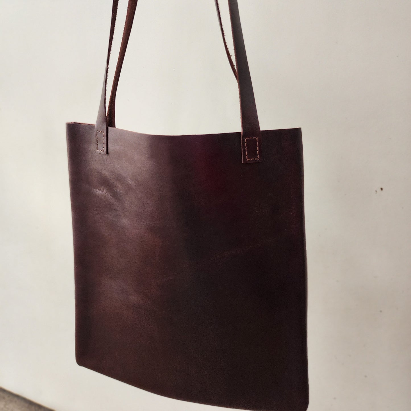 Tote de Piel Cafe Obscuro Grande