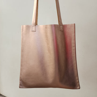 Tote de Piel Rose Gold Grande