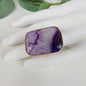 Anillo Cuarzo Morado Ajustable