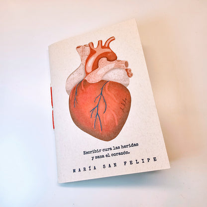 Libreta de Bolsillo "Escribir cura las heridas y sanan el corazón"