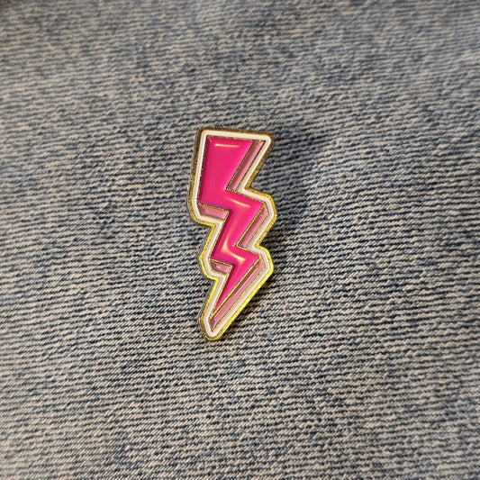 Pin Rayo Rosa