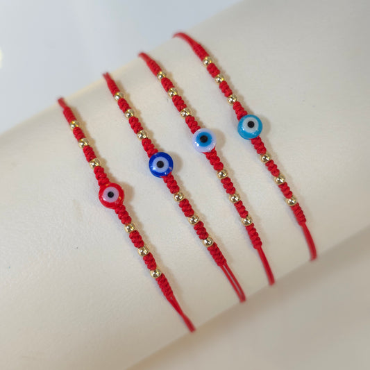 Pulsera Ojo con Gold Filled