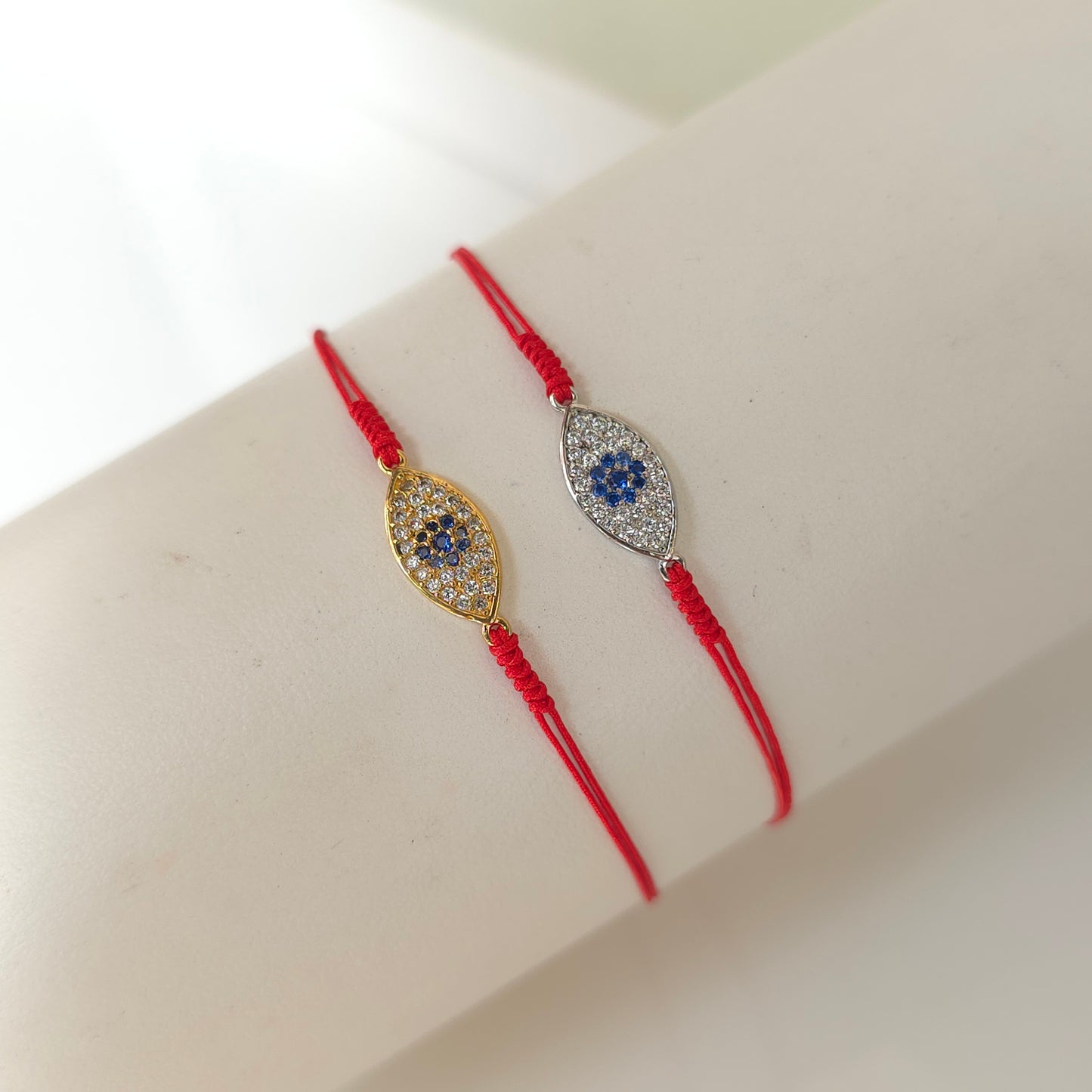 Pulsera ojo con zirconias