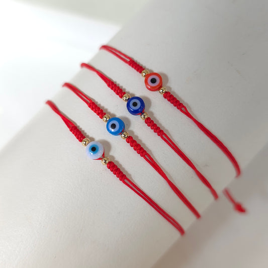 Pulsera Ojo con Gold Filled