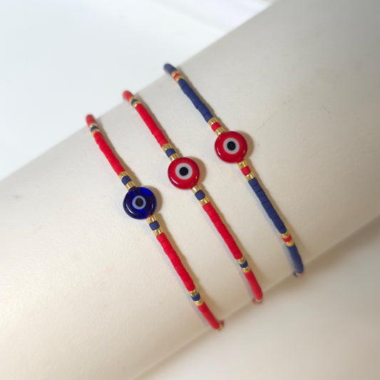 Pulsera Miyuki con Ojo