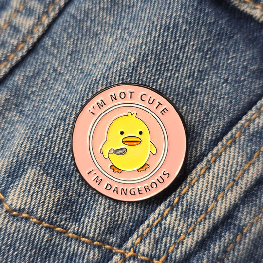 Pin I´m Not Cute