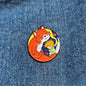 Pin Principito, EL Zorro y La Rosa