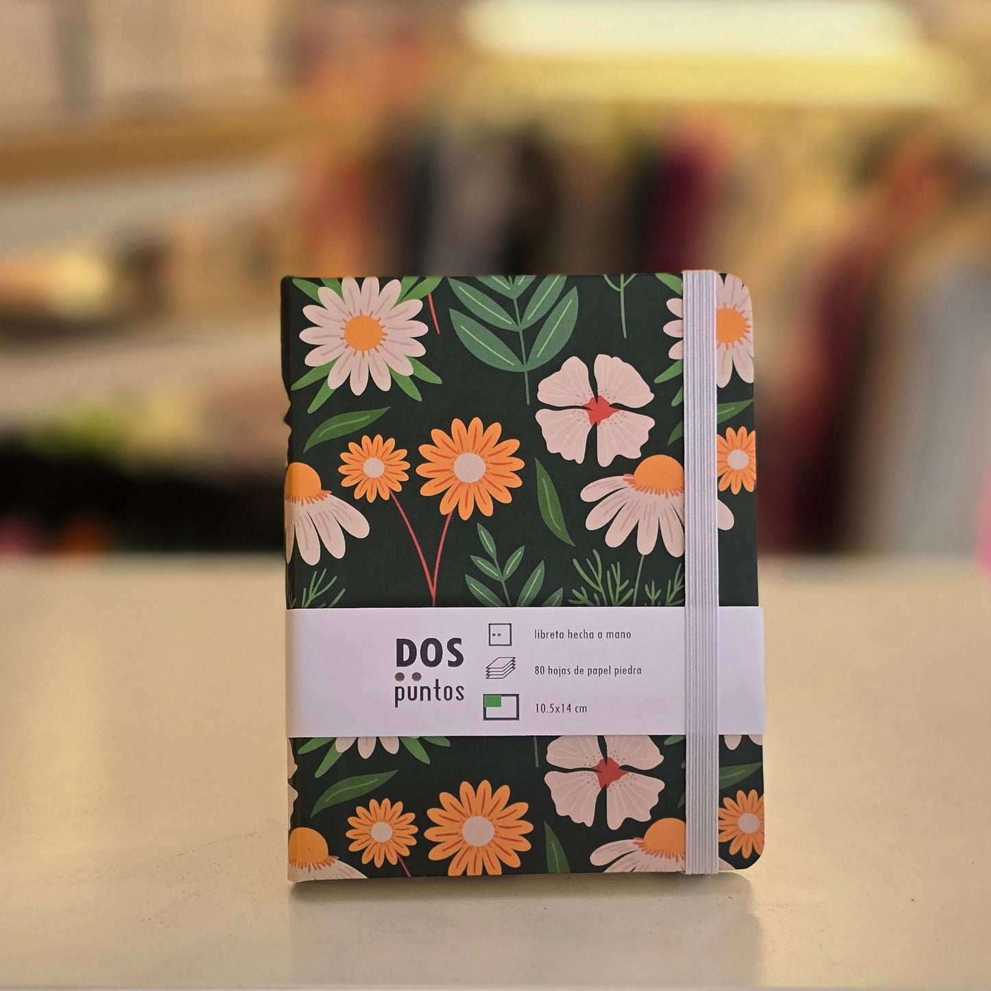 Libreta De Bolsillo Flores Amarillas