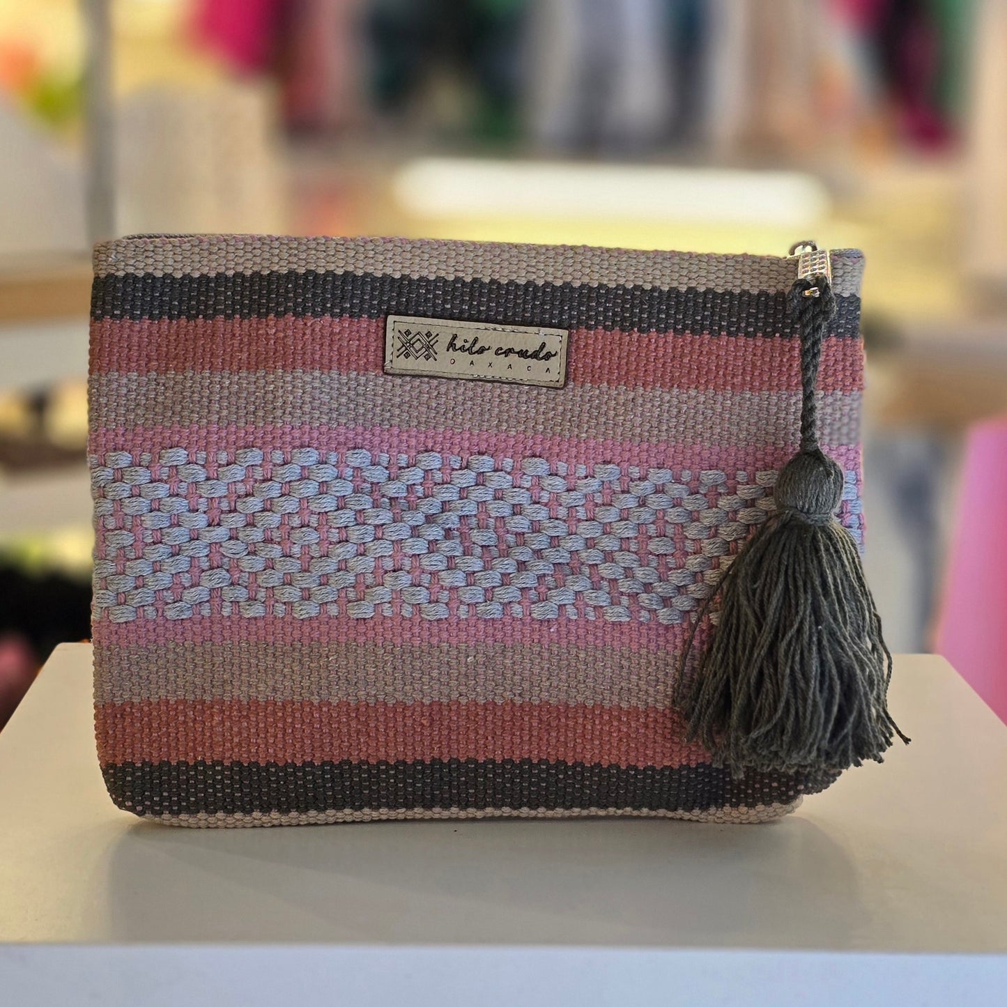 Cosmetiquera Multifuncional Artesanal de Oaxaca Tierra Serena