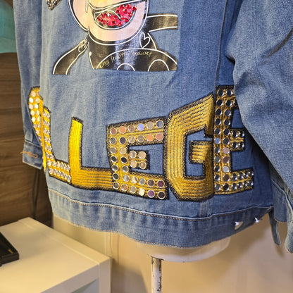 Chamarra Denim College Dream