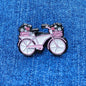 Pin Bici Con Flores
