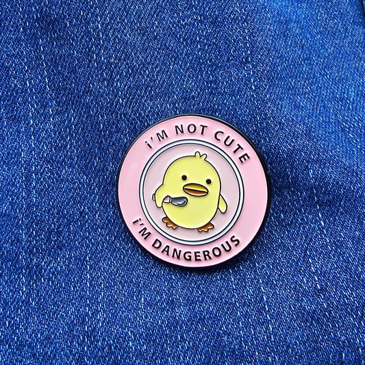 Pin I´m Not Cute