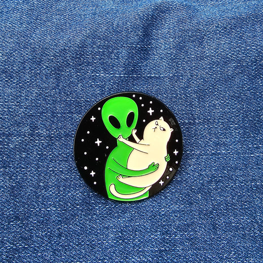 Pin Gato - Alien