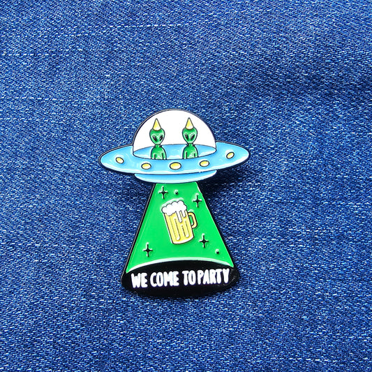 Pin We Come To Party