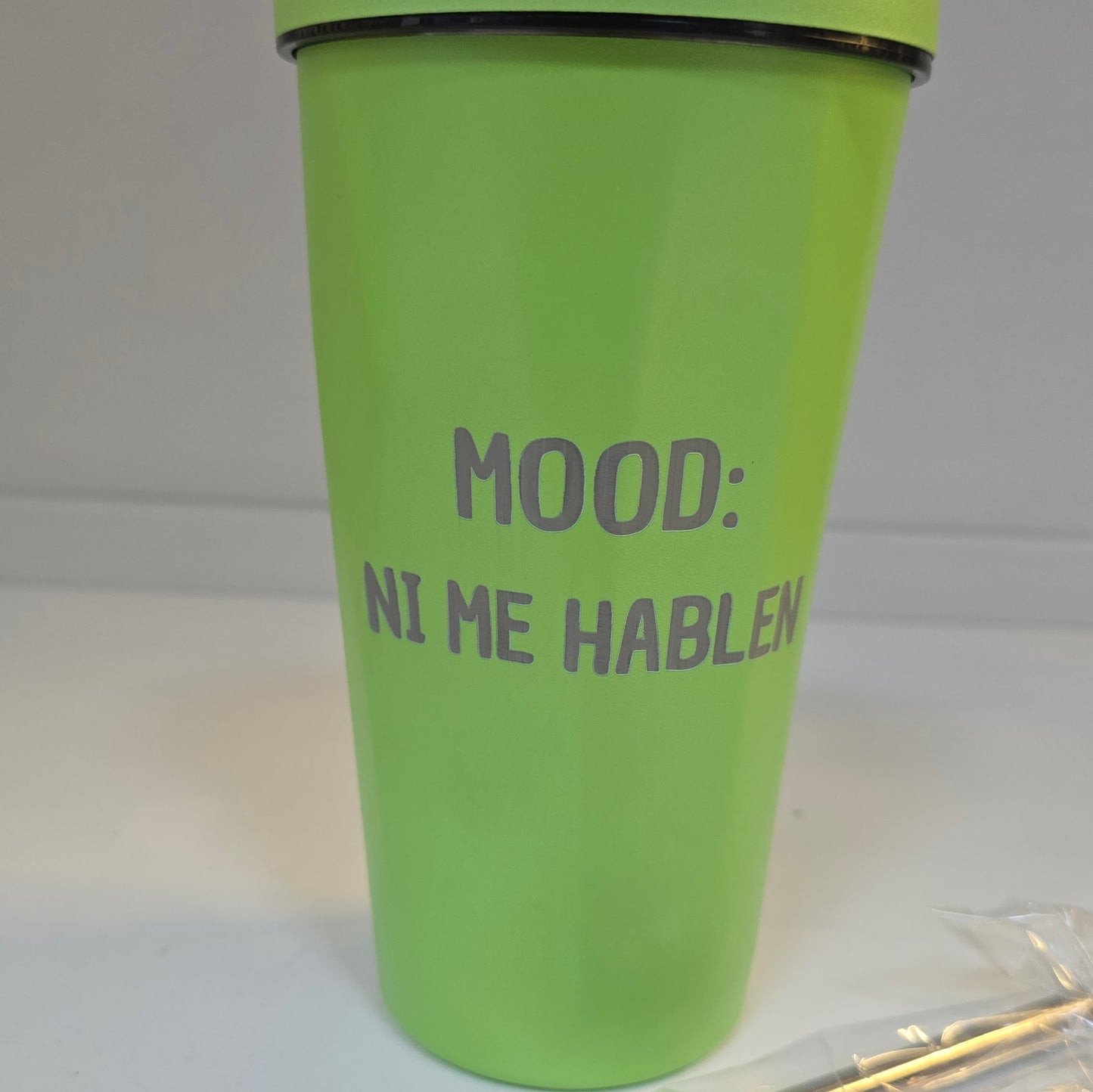 Vaso - Mood: Ni Me Hablen - Verde