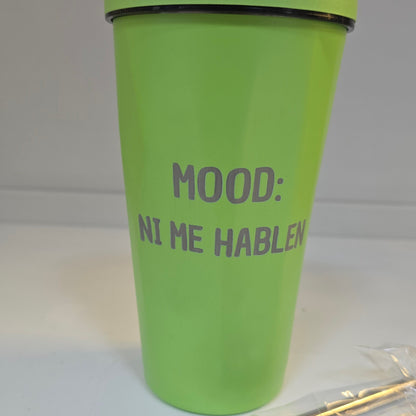 Vaso - Mood: Ni Me Hablen - Verde