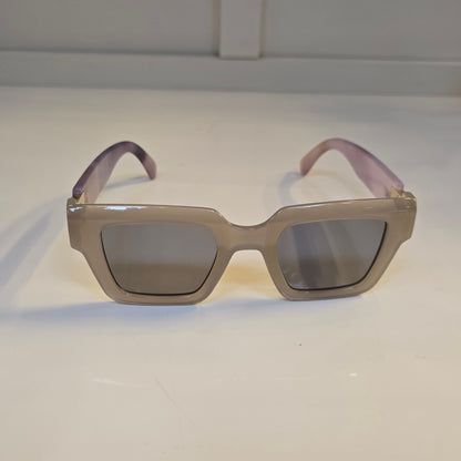 Lentes "Luna" en beige y lila