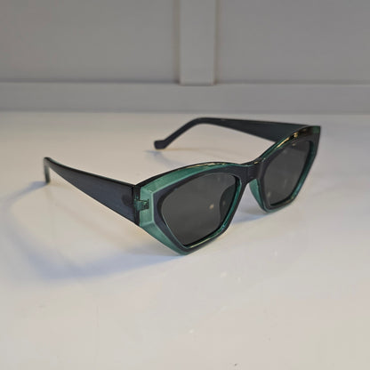 Lentes "Jade" en verde profundo
