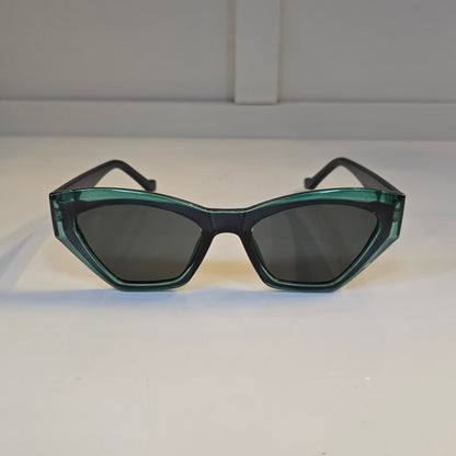 Lentes "Jade" en verde profundo