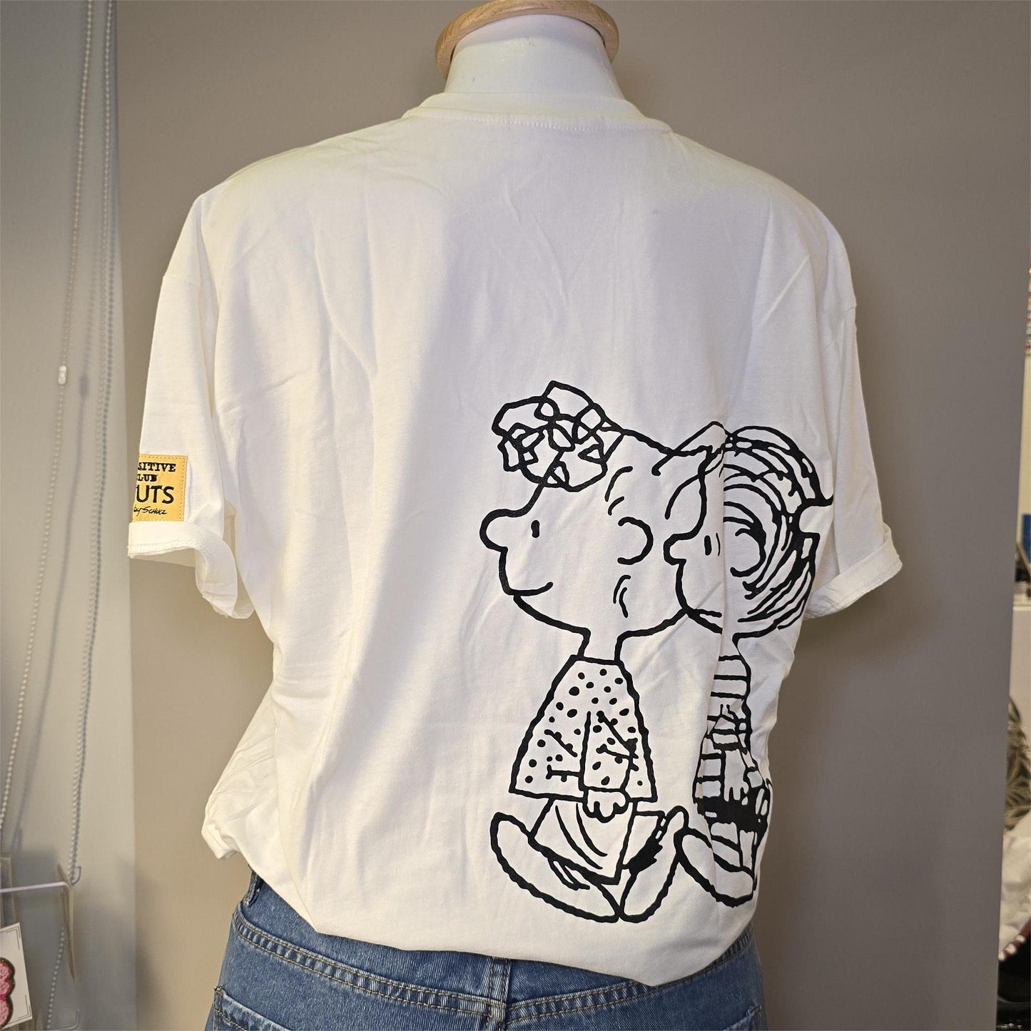 Playera Snoopy Siluetas