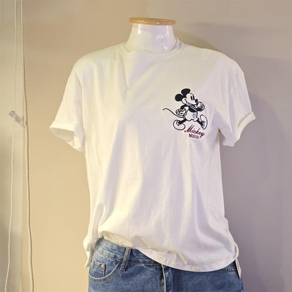 Playera Blanca Mickey