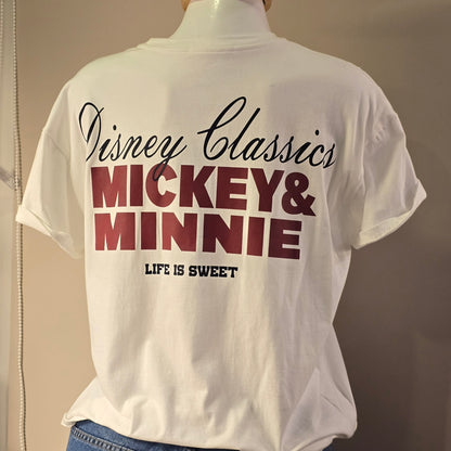 Playera Blanca Mickey