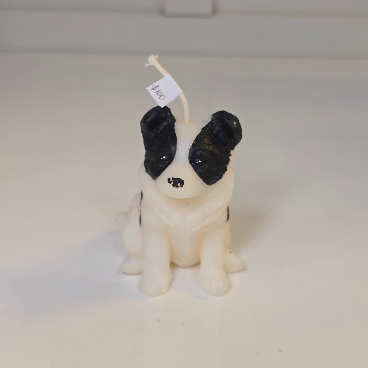 🐶💖 Vela Perrito Con Orejitas Nergras
