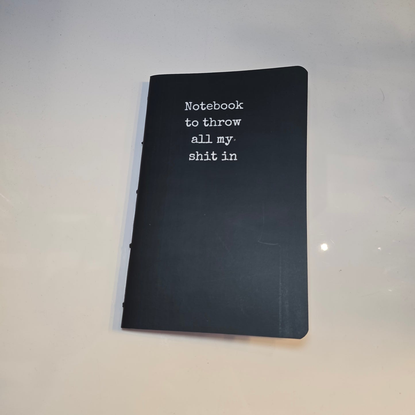Libreta Delgada "Notebook to throw all my shit in"