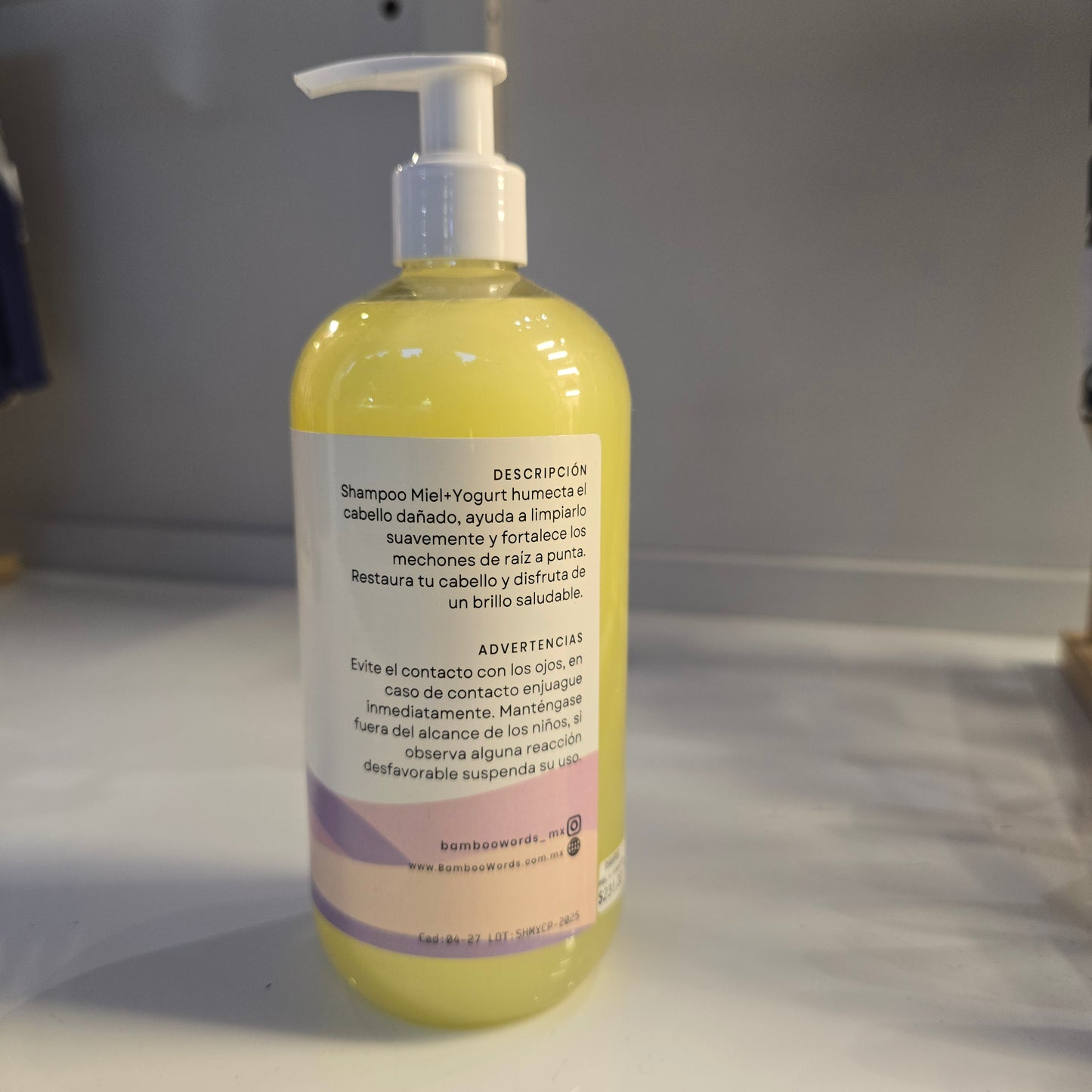 Shampoo  Miel + Yogurth 500 ml