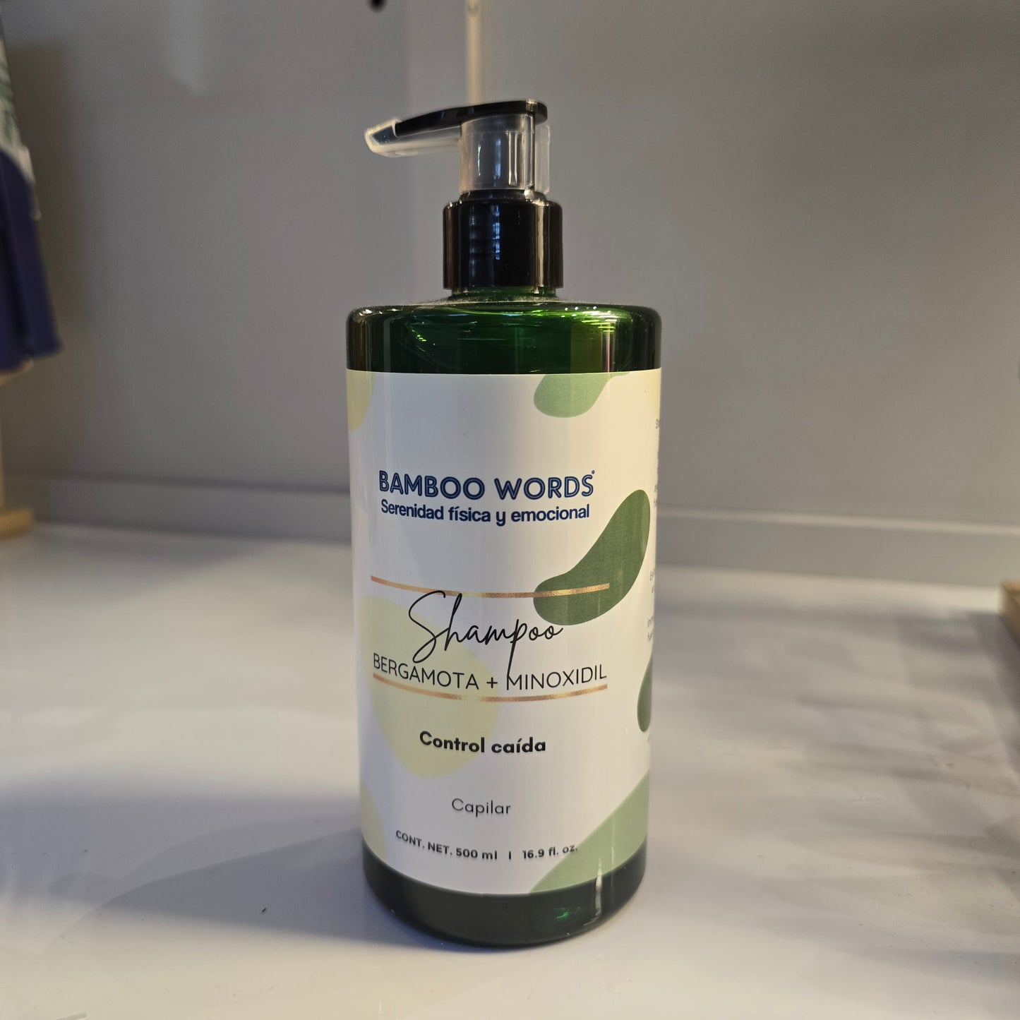 Shampoo Bergamota + Minoxidil 500 ml