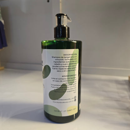 Shampoo Bergamota + Minoxidil 500 ml