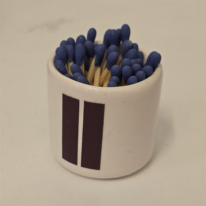 Cerillero de cerámica "Sol radiante"