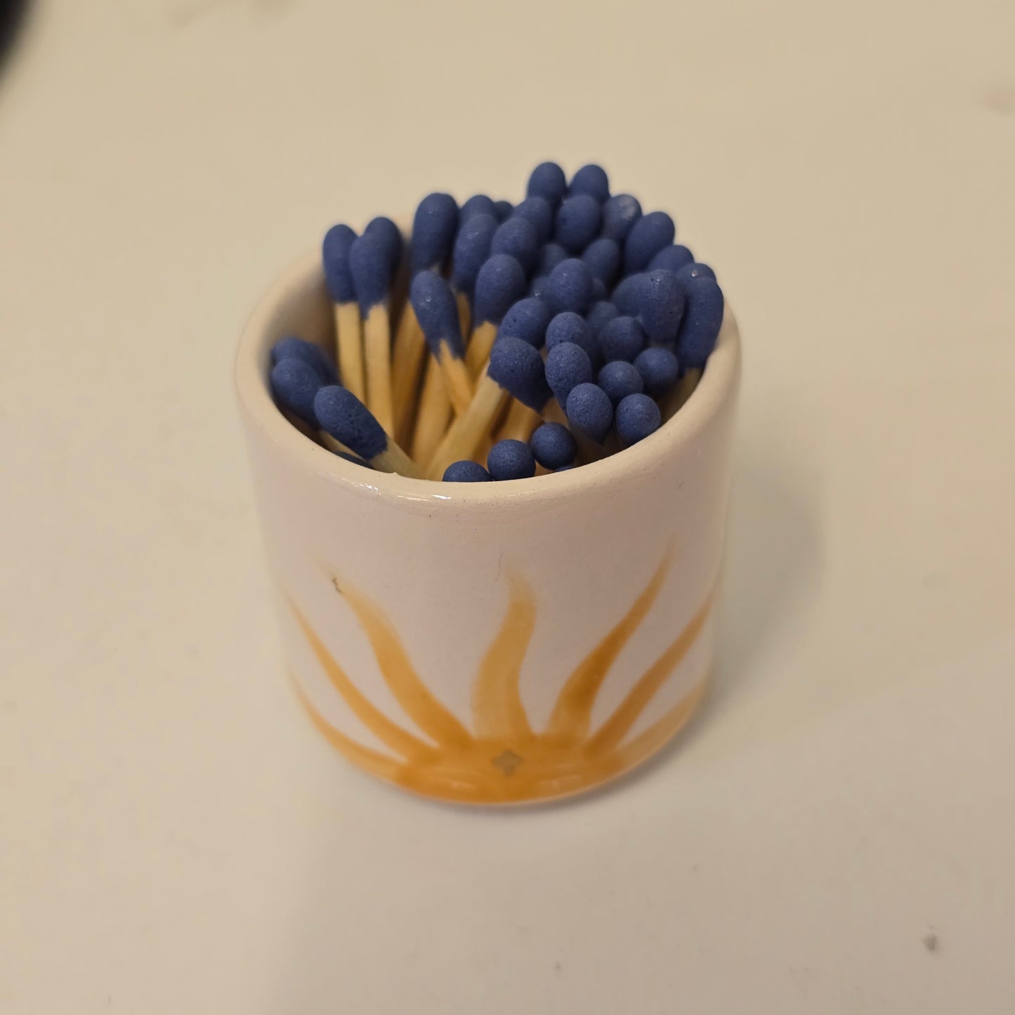 Cerillero de cerámica "Amanecer"