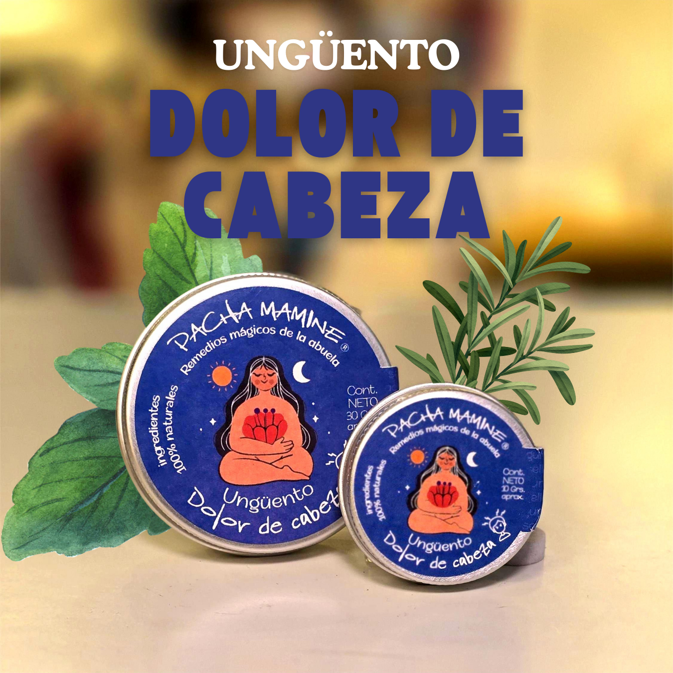 Ungüento DOLOR DE CABEZA