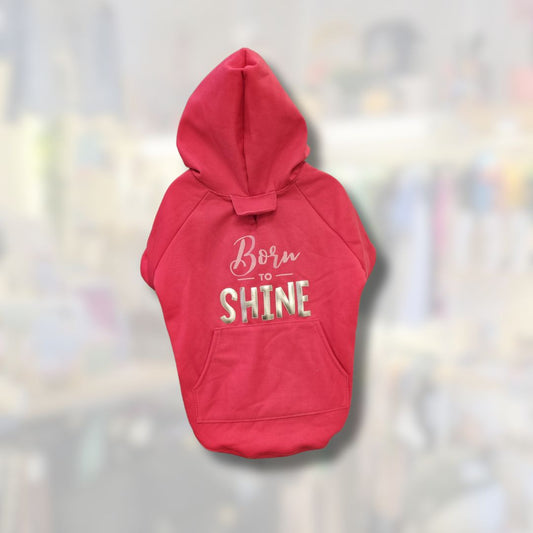 Sudadera Born To Shine Rosa