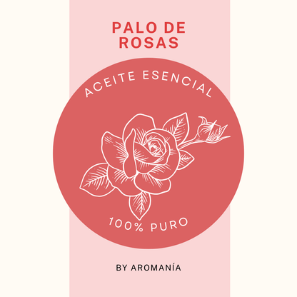 Aceite Esencial Palo de Rosas Para Difusor - 10ml