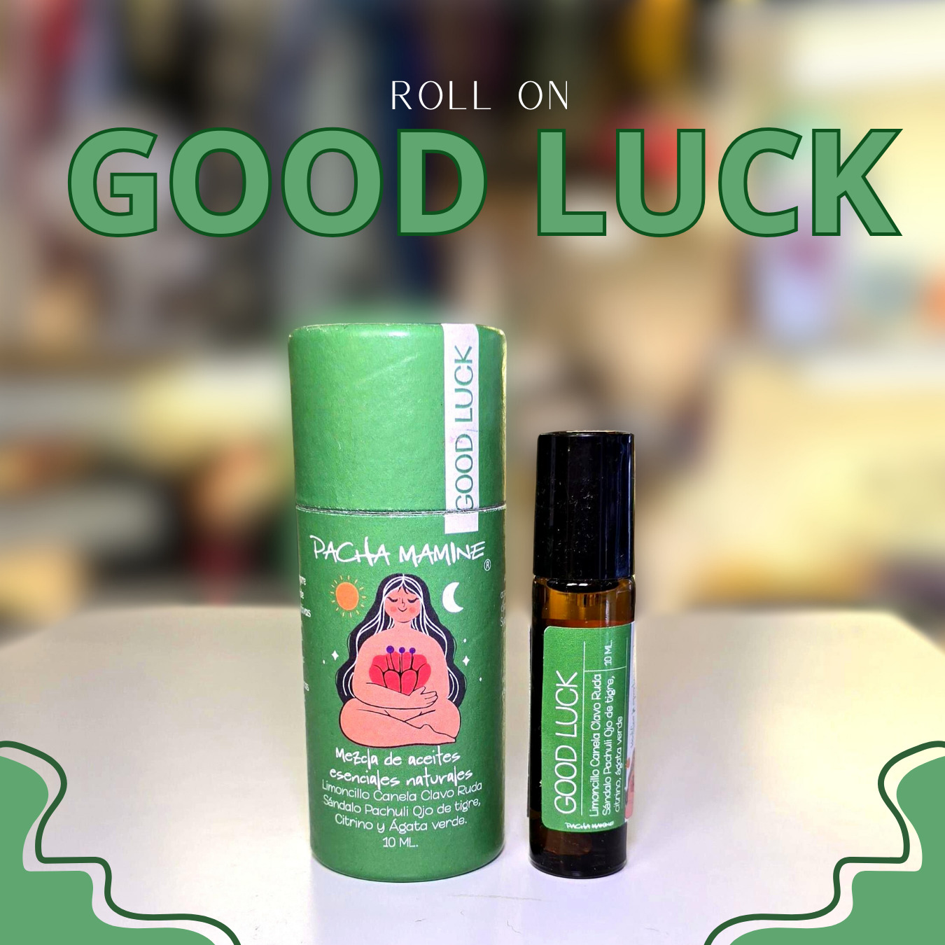 Good Luck Roll-On | Atrae la fortuna y vibras positivas.