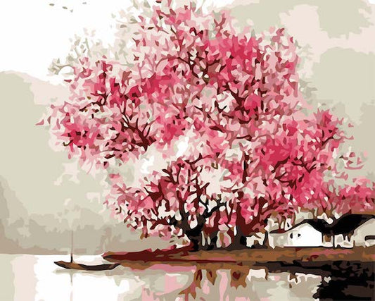 Paint by Numbers - Flor de Cerezo