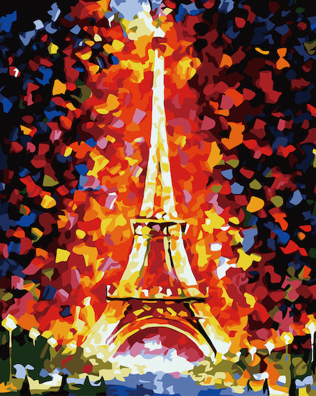 Paint by Numbers - Torre Eiffel