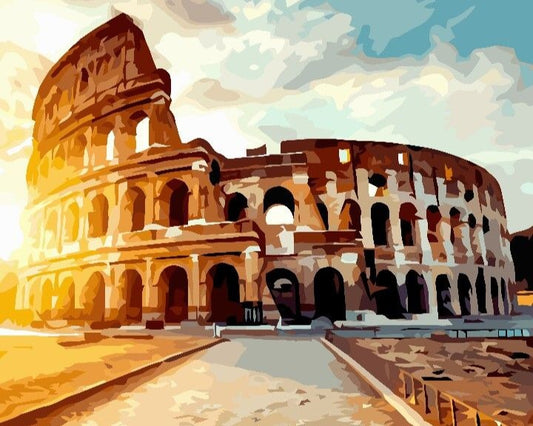 Paint by Diamonds - Coliseo Roma