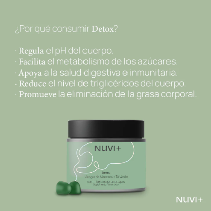 Gomitas DETOX - Vinagre de Manzana + Té Verde